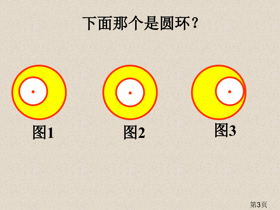 苏教版五年级数学下册《圆环的面积》省名师优质课获奖课件市赛课一等奖课件.ppt_第3页