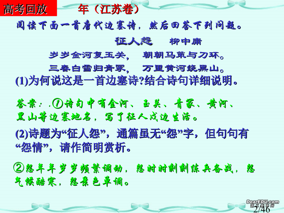 高考语文边塞诗鉴赏省名师优质课赛课获奖课件市赛课一等奖课件.ppt_第2页