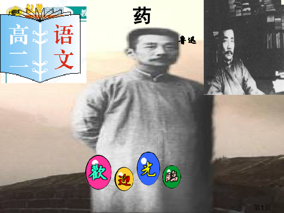 语文1.1《药》(人教大纲版第四册)省名师优质课赛课获奖课件市赛课一等奖课件.ppt_第1页