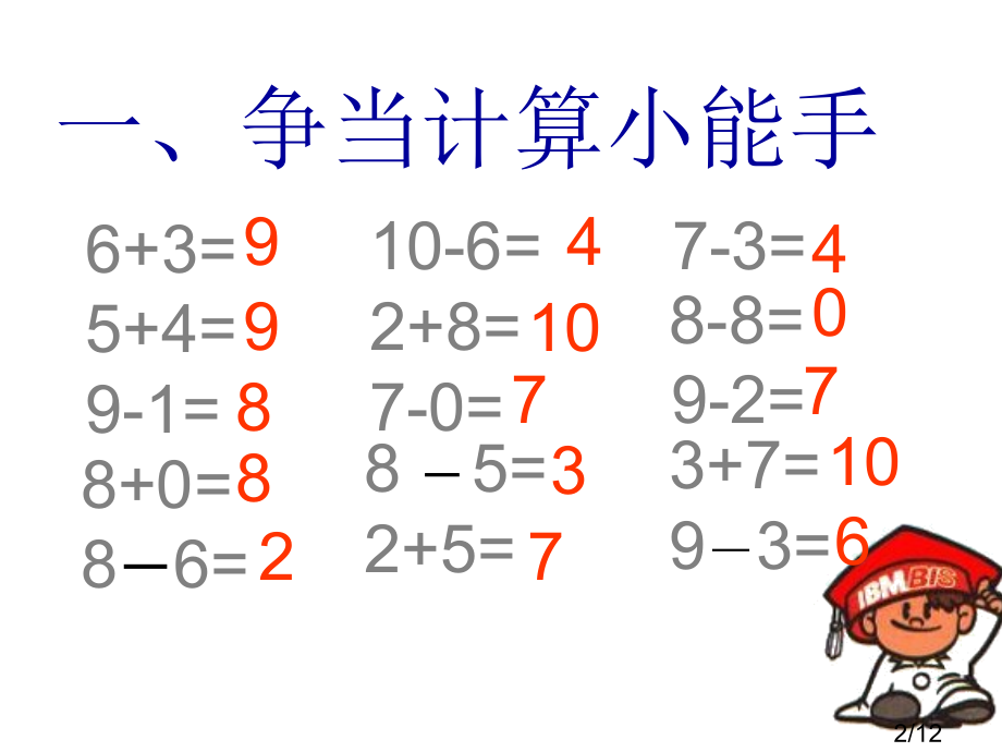 一年级数学上册第六单元综合复习市公开课获奖课件省名师优质课赛课一等奖课件.ppt_第2页