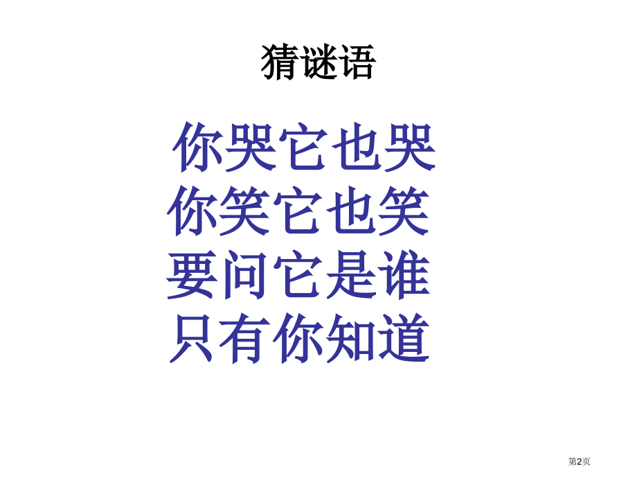 照镜子苏教版小学科学五年级上册市名师优质课比赛一等奖市公开课获奖课件.pptx_第2页