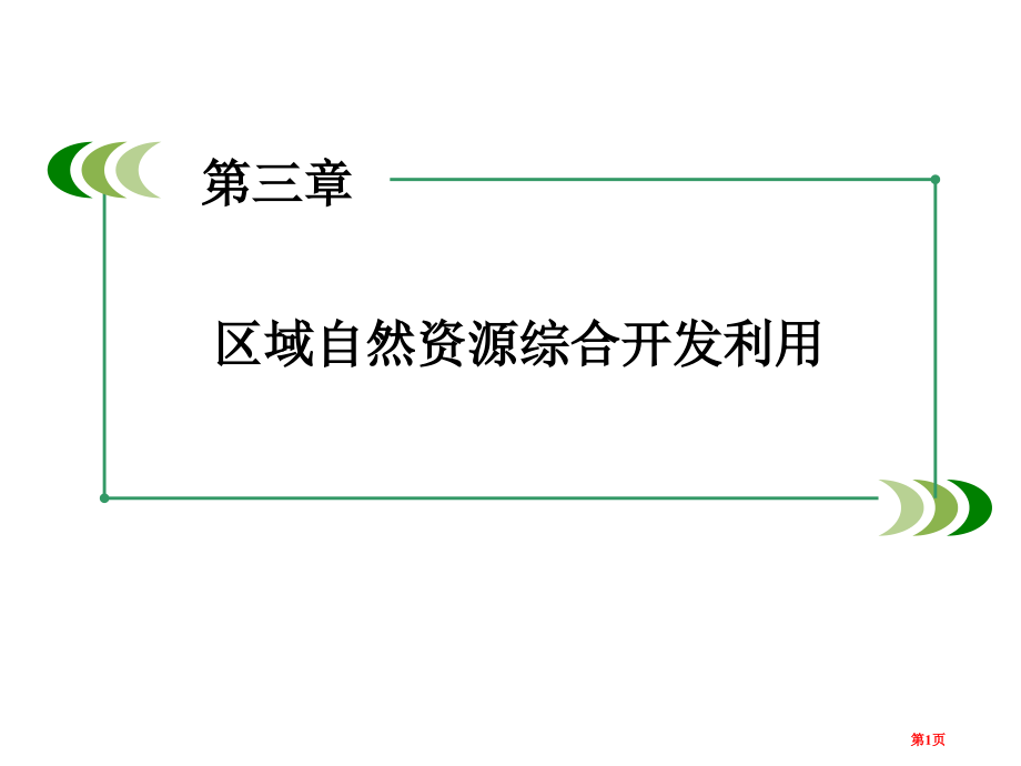 高中地理必修三第3章第1节能源资源的开发以我国山西省为例ppt市公开课一等奖省优质课赛课一等奖课件.pptx_第1页