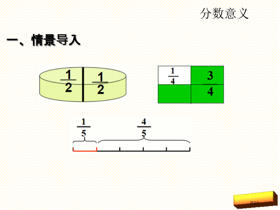 五下第一单元第一课时--分数的意义市名师优质课比赛一等奖市公开课获奖课件.pptx_第3页