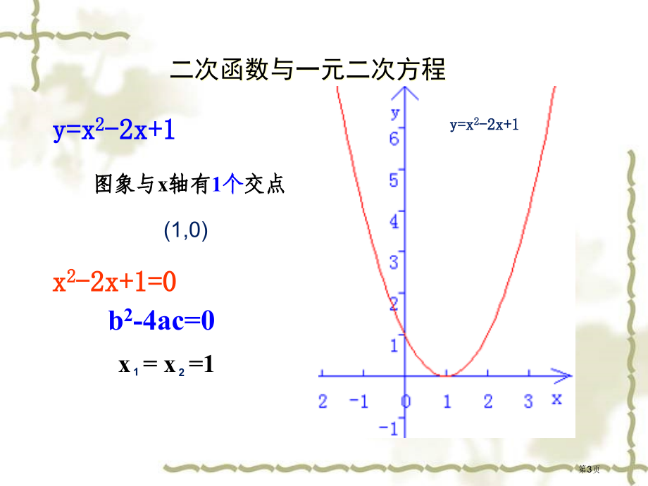 二次函数和一元二次方程优质课市名师优质课比赛一等奖市公开课获奖课件.pptx_第3页