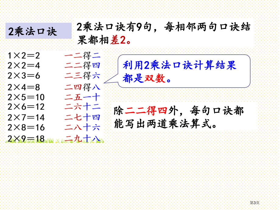 二年级第5单元2-5的乘法口诀5.7-练习三市名师优质课比赛一等奖市公开课获奖课件.pptx_第3页