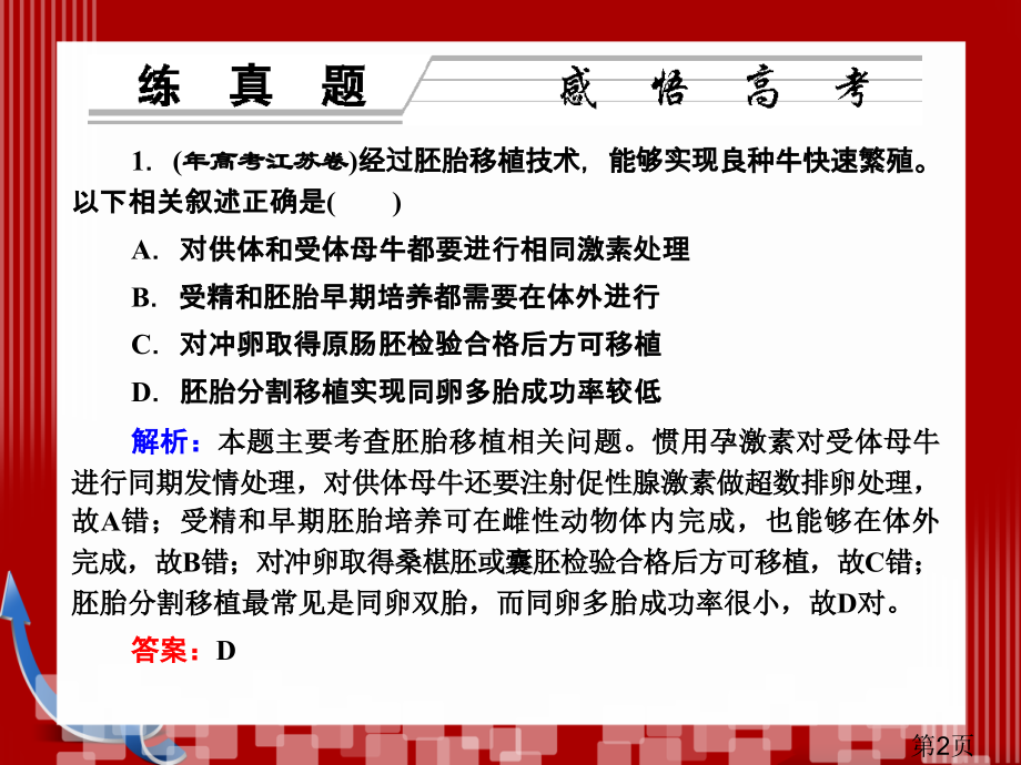 高考生物二轮专题1-9-2省名师优质课赛课获奖课件市赛课一等奖课件.ppt_第2页