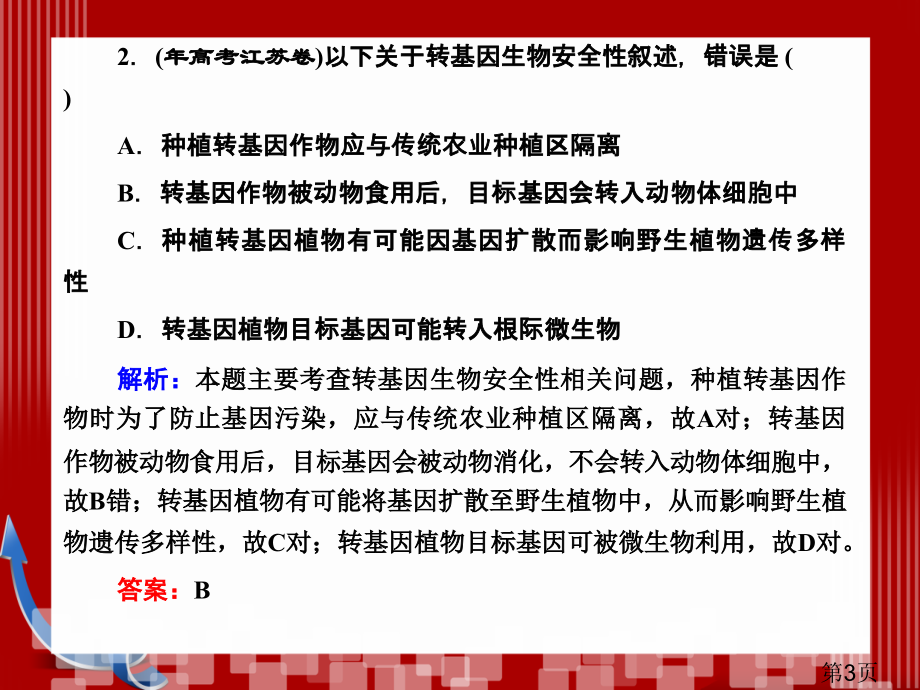 高考生物二轮专题1-9-2省名师优质课赛课获奖课件市赛课一等奖课件.ppt_第3页