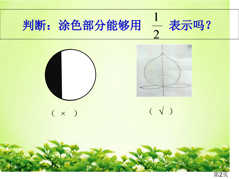 苏教版三年级数学下册分数的初步认识省名师优质课赛课获奖课件市赛课一等奖课件.ppt_第2页