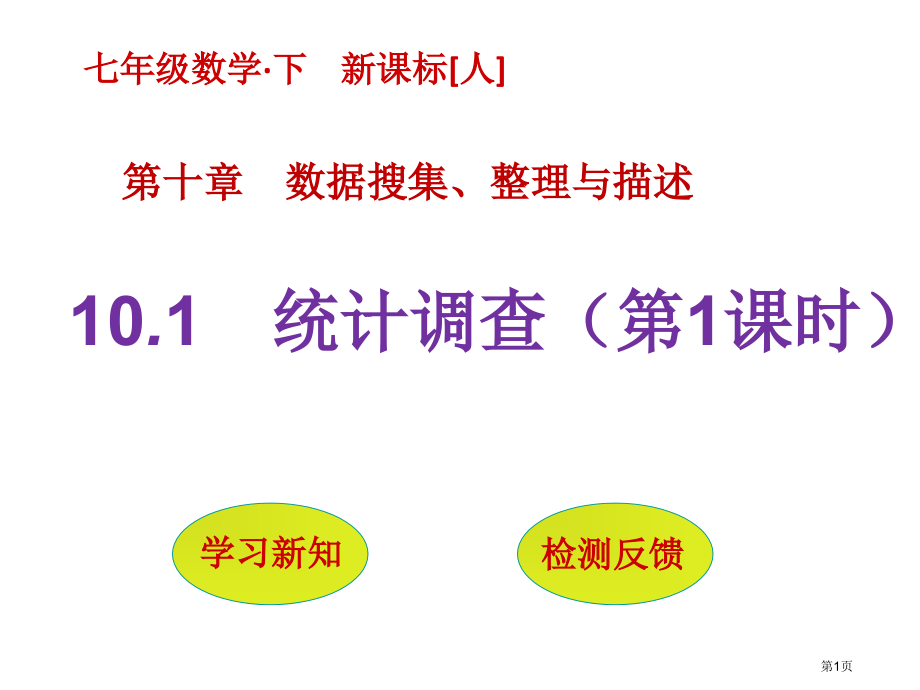 统计调查示范课市名师优质课比赛一等奖市公开课获奖课件.pptx_第1页