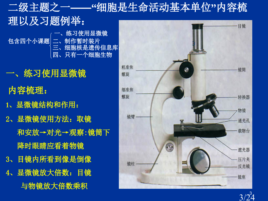 生物-生物体的结构层次-复习课件市公开课一等奖百校联赛优质课金奖名师赛课获奖课件.ppt_第3页