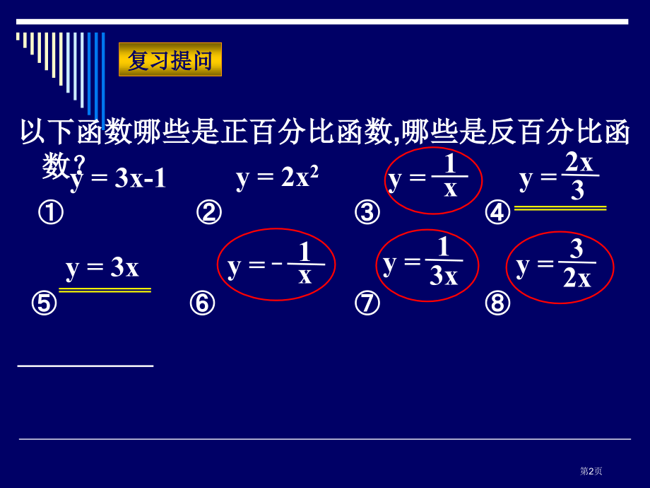 反比例函数图象及性质市名师优质课比赛一等奖市公开课获奖课件.pptx_第2页