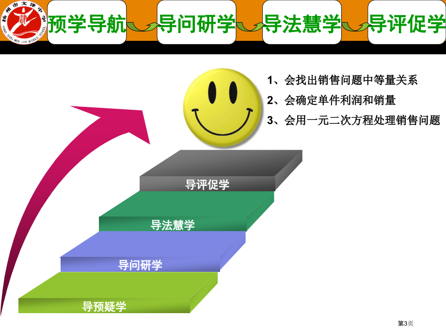 用一元二次方程解决实际问题销售问题市名师优质课比赛一等奖市公开课获奖课件.pptx_第3页