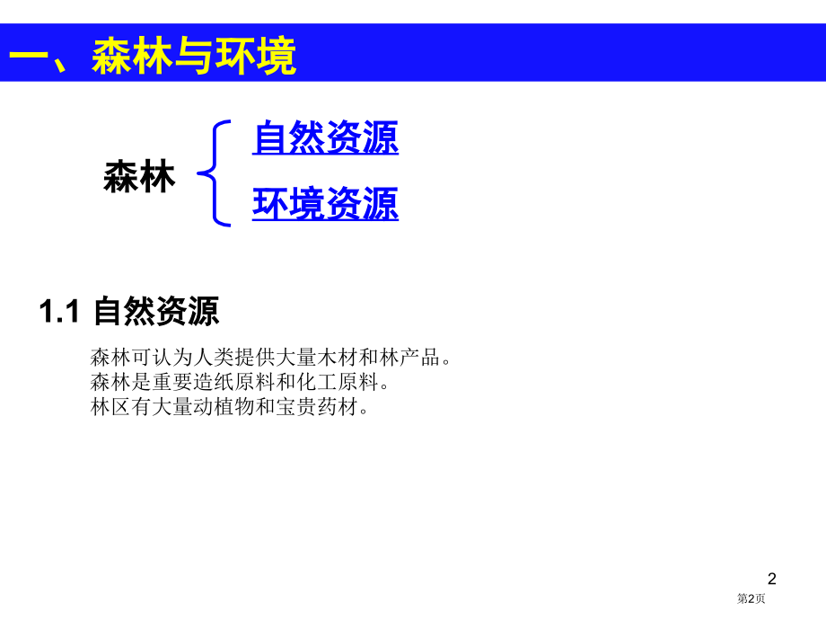 高中地理必修3第二章3.2森林的开发和保护—以亚马孙热带雨林为例市公开课一等奖省优质课赛课一等奖课件.pptx_第2页