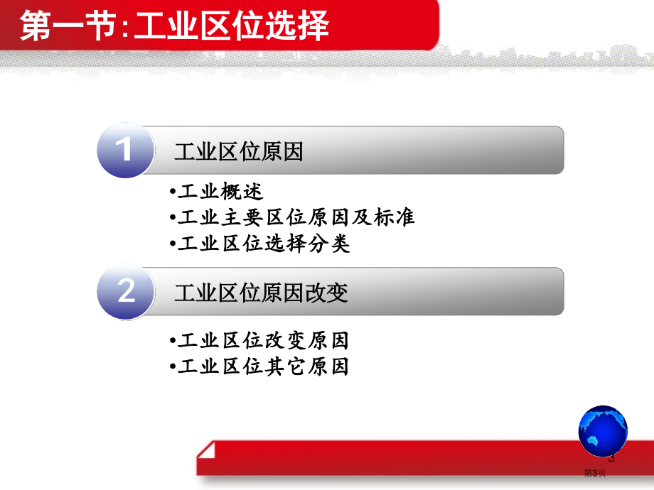 高中地理必修2第四章4.1工业的区位选择市公开课一等奖省优质课赛课一等奖课件.pptx_第3页