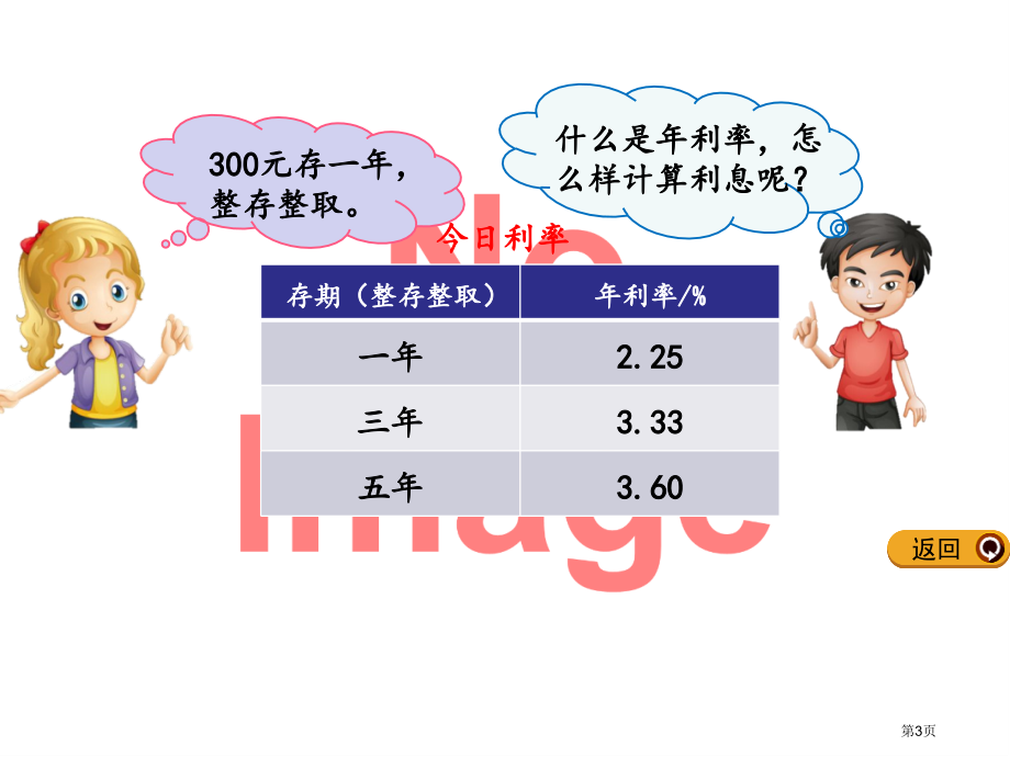 百分数的应用(9)市名师优质课比赛一等奖市公开课获奖课件.pptx_第3页