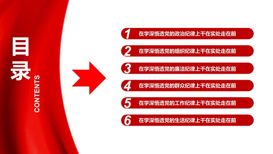 2024年党纪学习教育专题党课ppt讲稿课件：学深悟透六大纪律内涵要义确保党纪学习教育取得实效.pptx_第3页