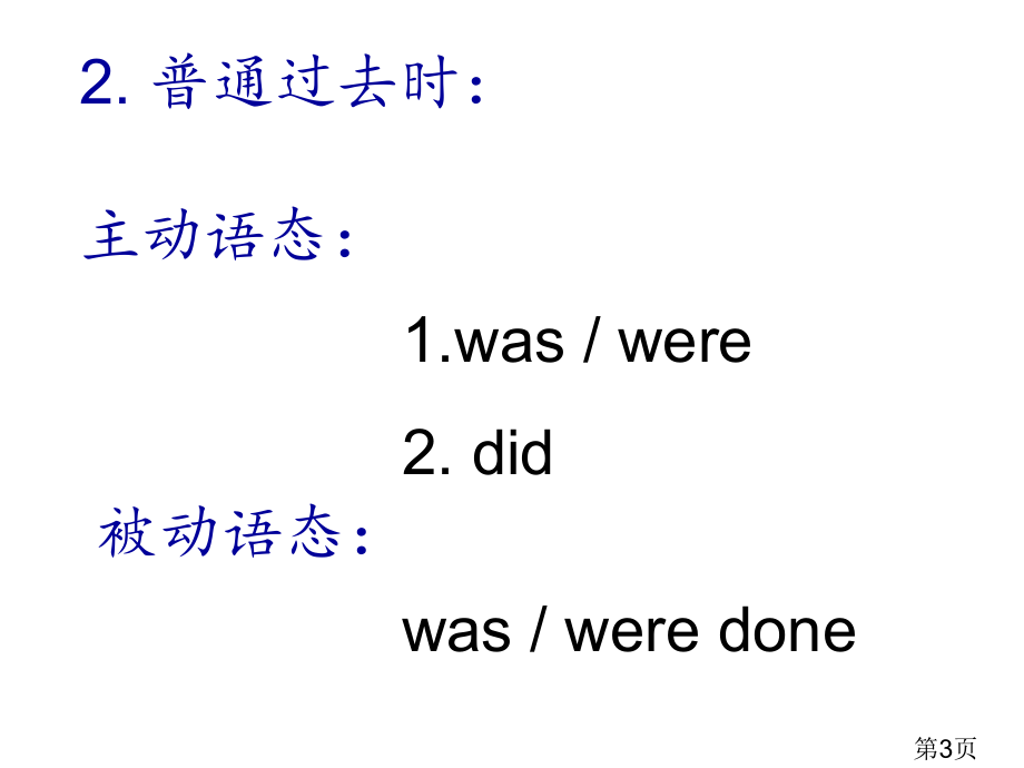 高考英语十大时态省名师优质课获奖课件市赛课一等奖课件.ppt_第3页