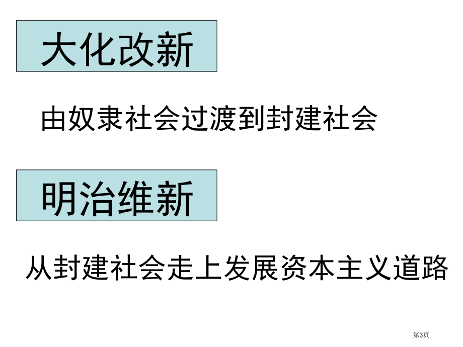 高中历史选修一第八单元第1课从锁国走向开国的日本市公开课一等奖省优质课赛课一等奖课件.pptx_第3页