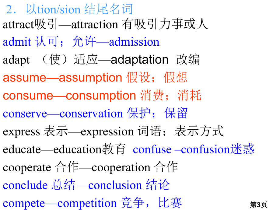 高考语法填空常考词性转化省名师优质课获奖课件市赛课一等奖课件.ppt_第3页