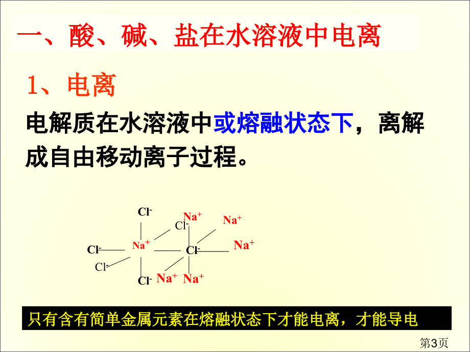 高一化学必修一离子反应总结省名师优质课获奖课件市赛课一等奖课件.ppt_第3页