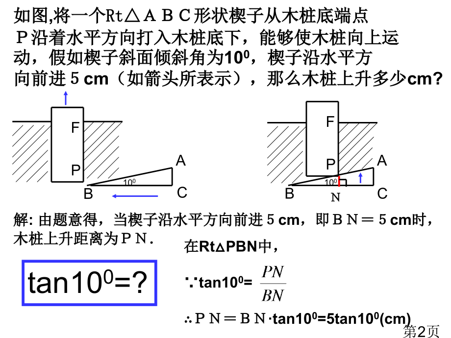 浙教版有关三角函数的计算省名师优质课赛课获奖课件市赛课一等奖课件.ppt_第2页