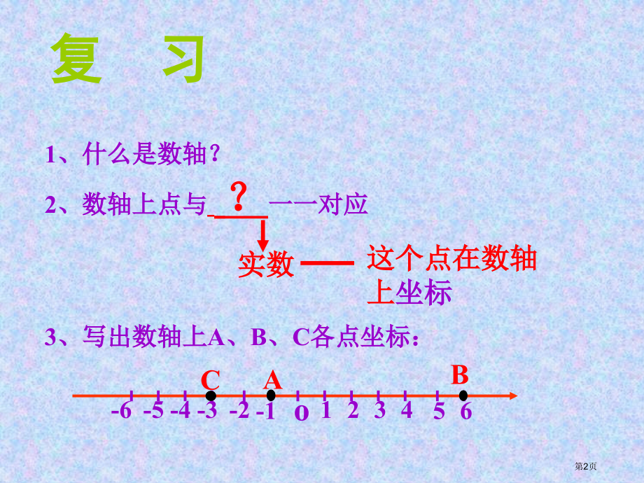 平面直角坐标系PPT示范课市名师优质课比赛一等奖市公开课获奖课件.pptx_第2页