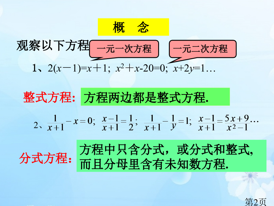 5.5分式方程1好的名师优质课获奖市赛课一等奖课件.ppt_第2页