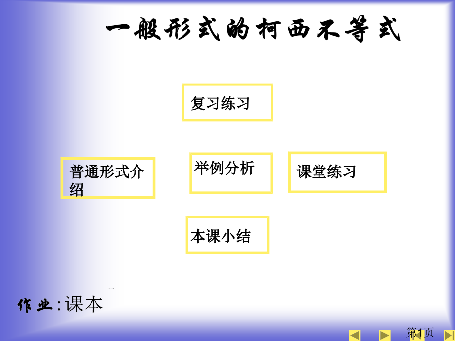 5.4一般形式的柯西不等式-(人教A版选修4-5)省名师优质课赛课获奖课件市赛课一等奖课件.ppt_第1页