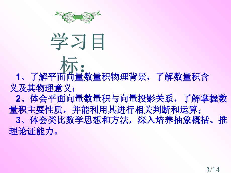 平面向量数量积的物理背景及其含义省名师优质课赛课获奖课件市赛课一等奖课件.ppt_第3页