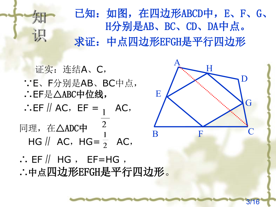 中点四边形省名师优质课赛课获奖课件市赛课百校联赛优质课一等奖课件.ppt_第3页