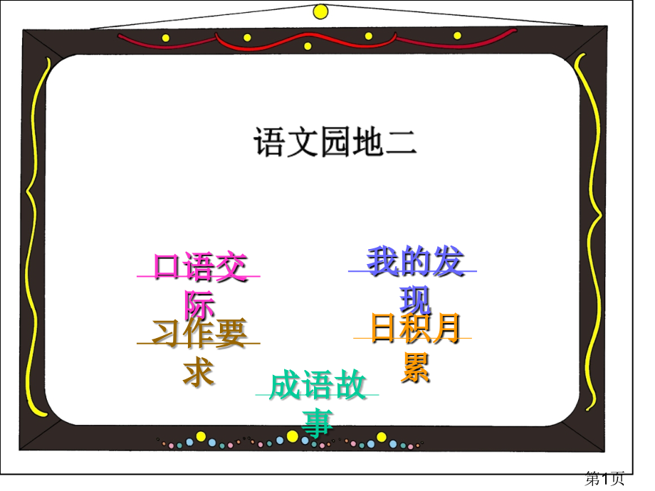 语文园地二用省名师优质课赛课获奖课件市赛课一等奖课件.ppt_第1页