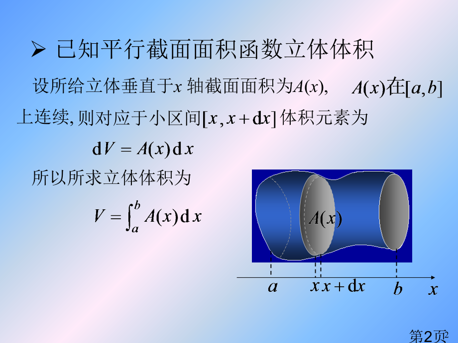 9.2二重积分的计算(直角坐标系).省名师优质课赛课获奖课件市赛课一等奖课件.ppt_第2页