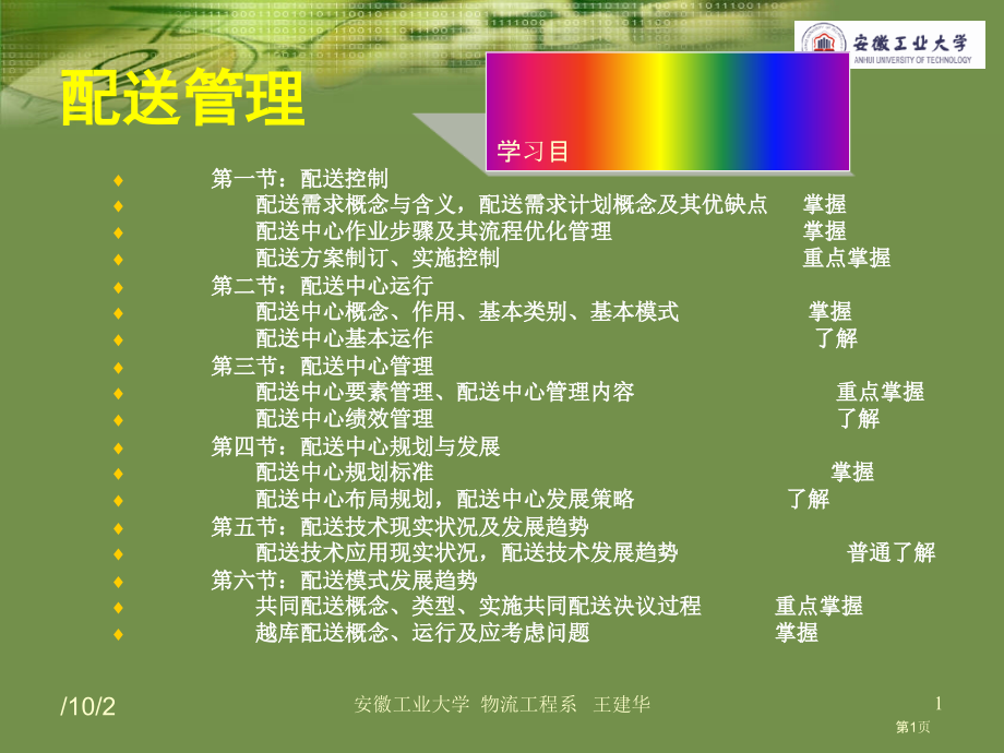 物流配送管理.pptx_第1页