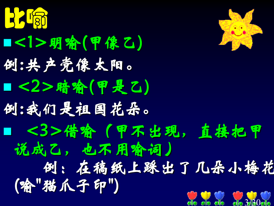 高中语文高一语文常见修辞手法省名师优质课赛课获奖课件市赛课一等奖课件.ppt_第3页