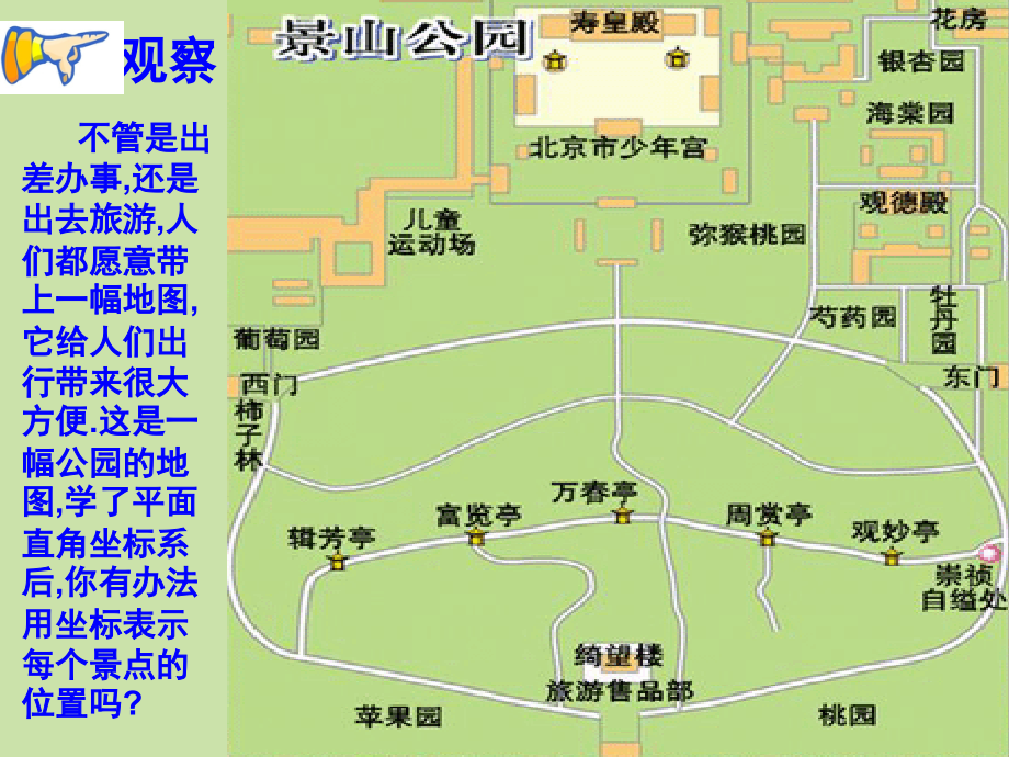 河北省承德县三沟初级中学七年级数学下册--621-用坐标表示地理位置-新人教版.pptx_第3页