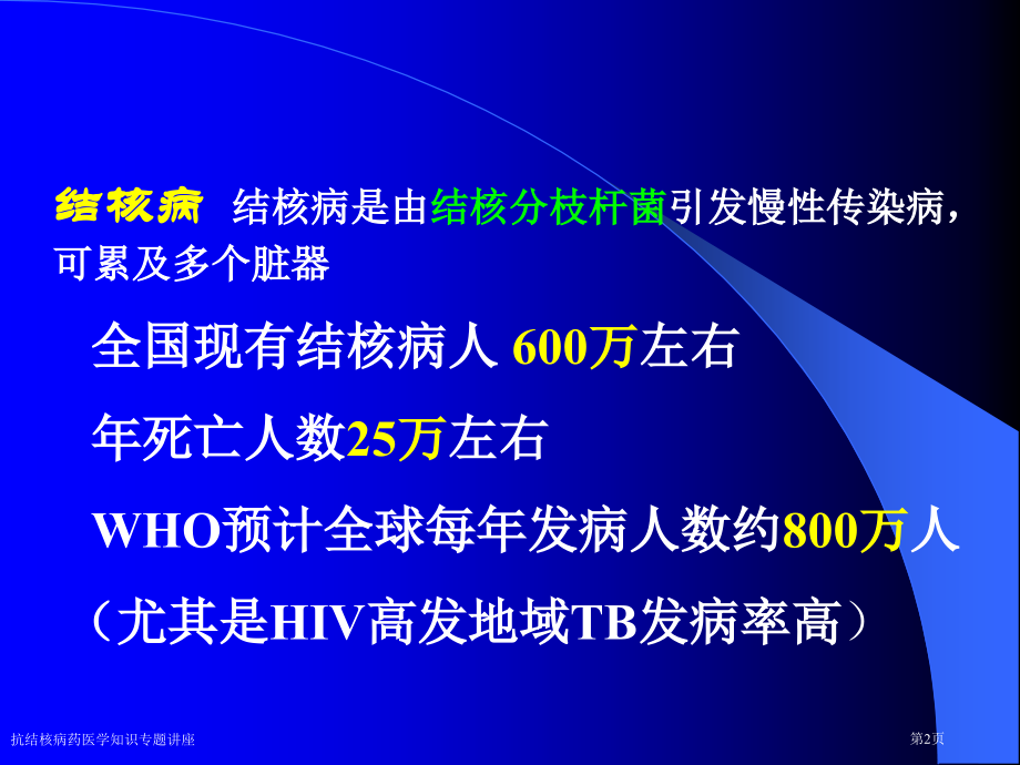 抗结核病药医学知识专题讲座专家讲座.pptx_第2页