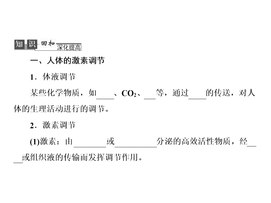 2013高考二轮复习314人体和动物激素调节.pptx_第3页