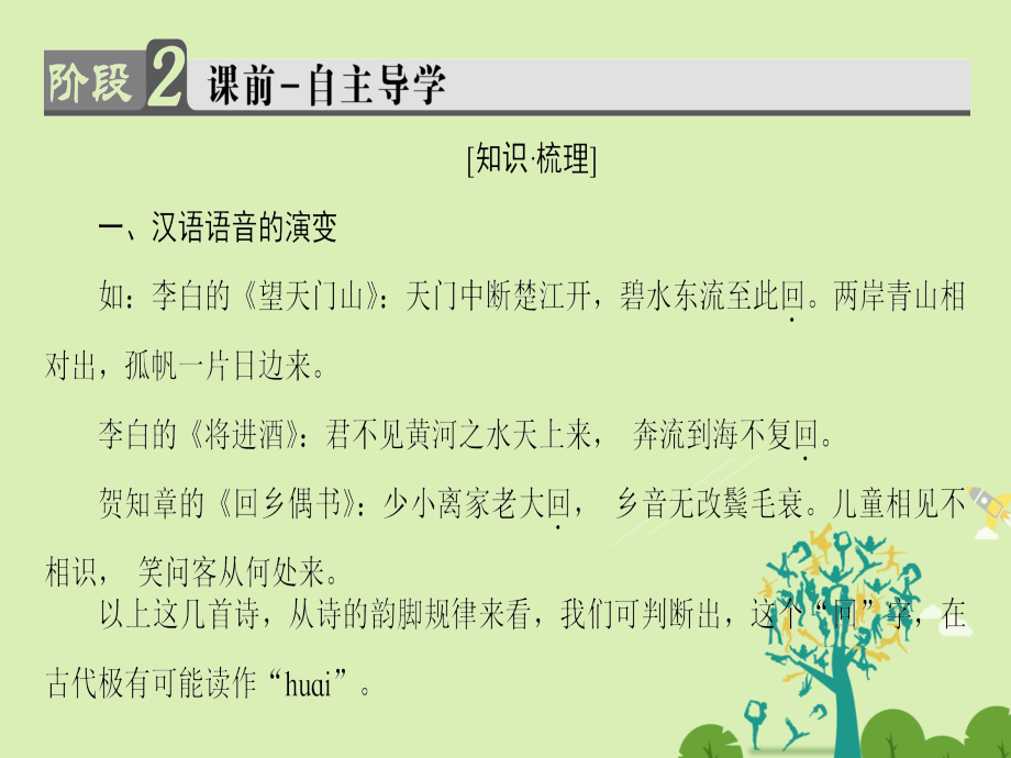 课堂新坐标2016高中语文走进汉语世界古今言殊汉语昨天和今天新人教版选修语言文字应用.pptx_第3页