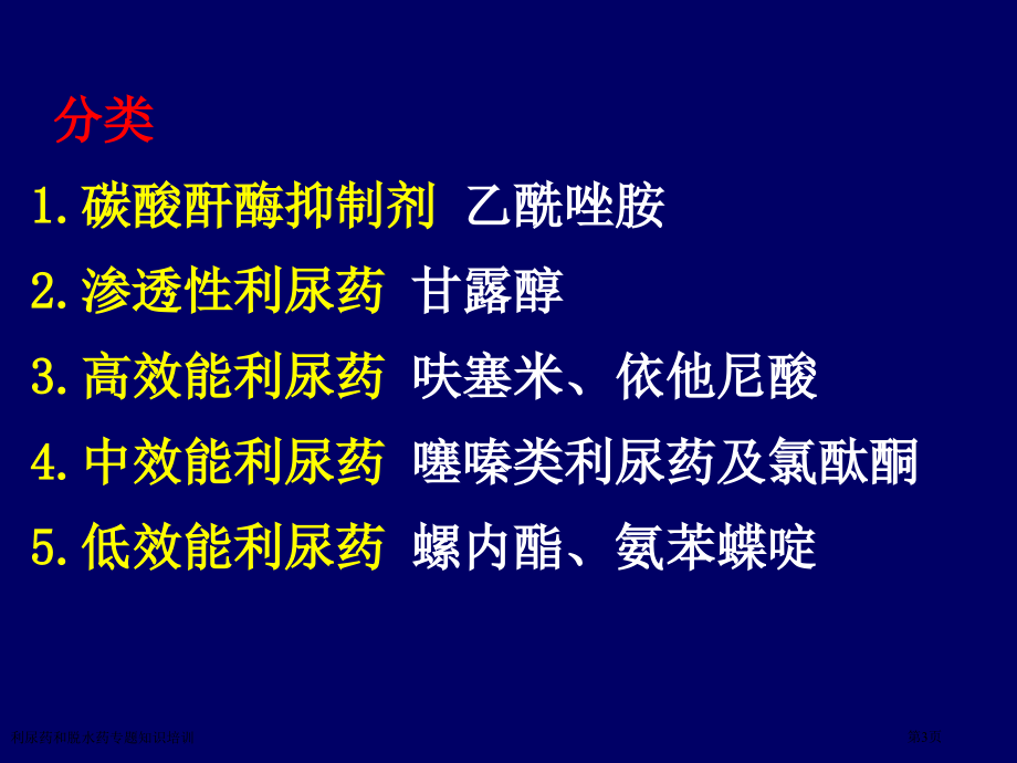 利尿药和脱水药专题知识培训专家讲座.pptx_第3页