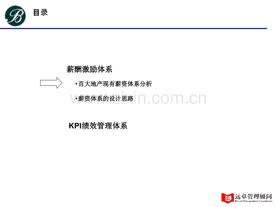 远卓云南百大房地产有限公司KPI绩效管理及薪酬体系方案.pptx_第2页