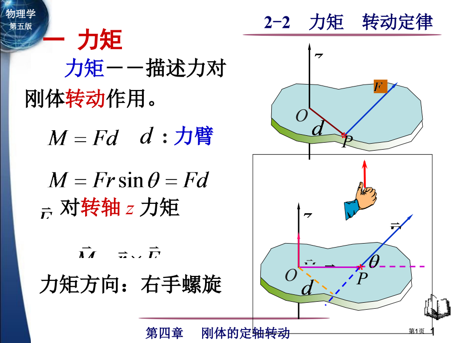 力矩转动定律教案市公开课金奖市赛课一等奖课件.pptx_第1页