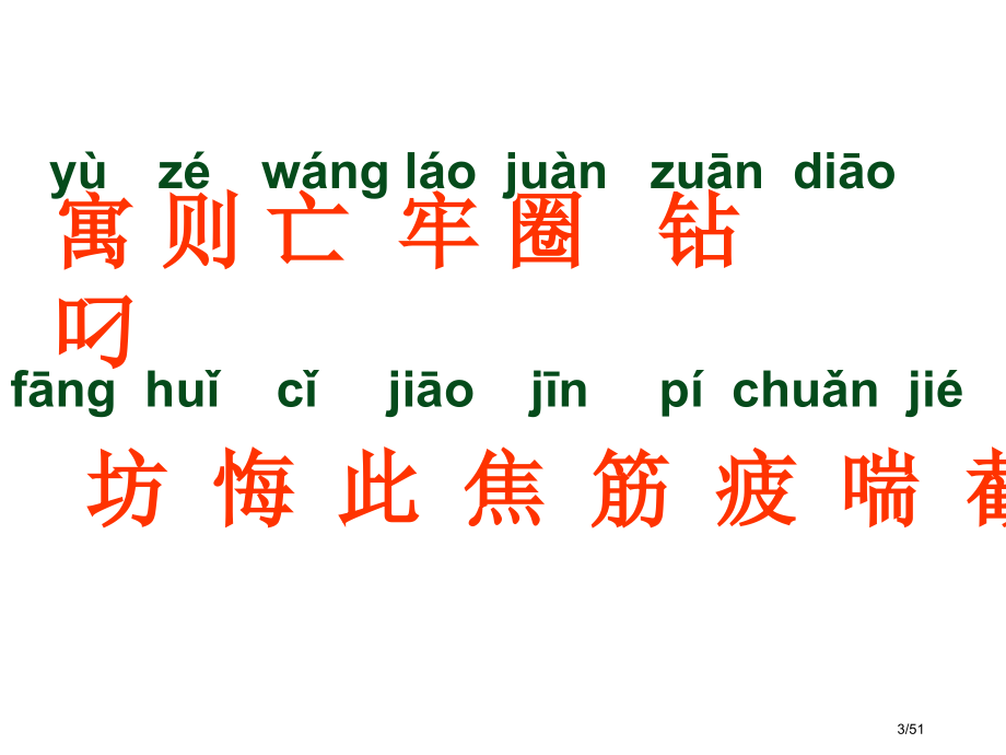 人教版寓言二则市名师优质课赛课一等奖市公开课获奖课件.pptx_第3页