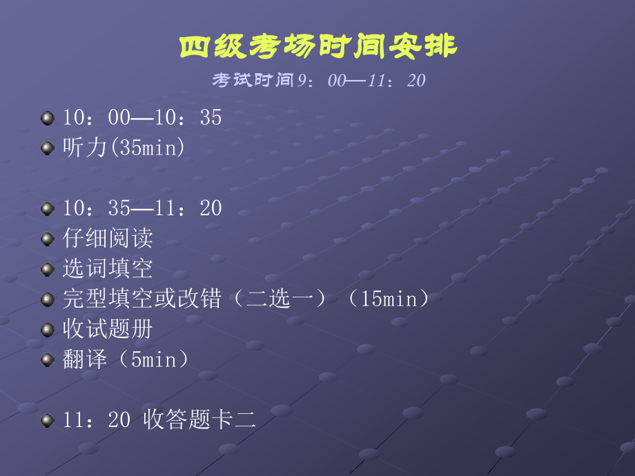 英语四级考试须知及题型分析.pptx_第2页