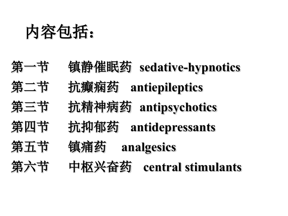 第二章-中枢神经系统药物-ppt课件.pptx_第2页