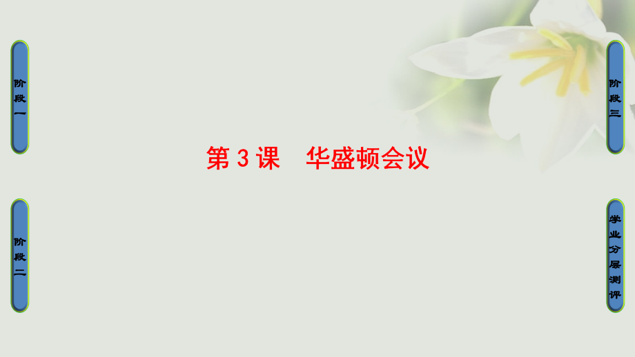 2017高中历史凡尔赛华盛顿体系下的世界华盛顿会议.pptx_第1页