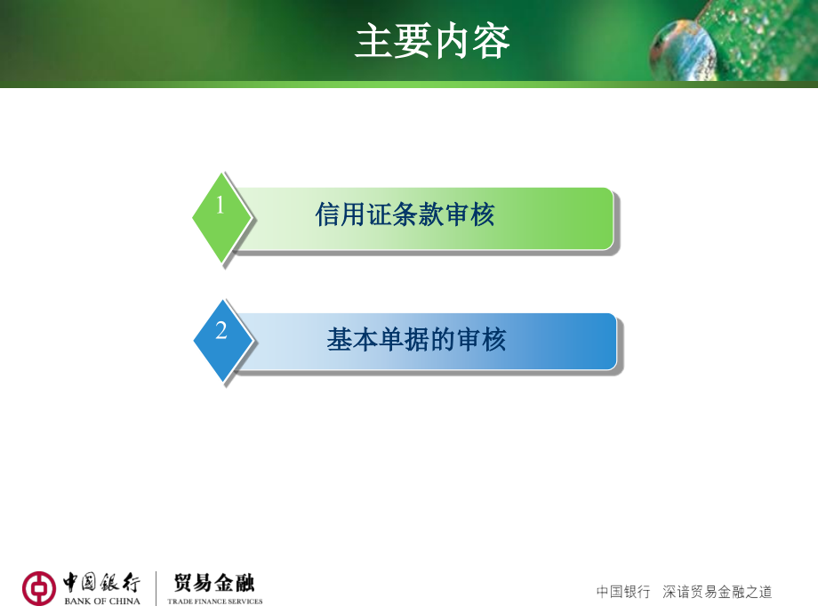 信用证条款审核和单据常见问题.pptx_第2页