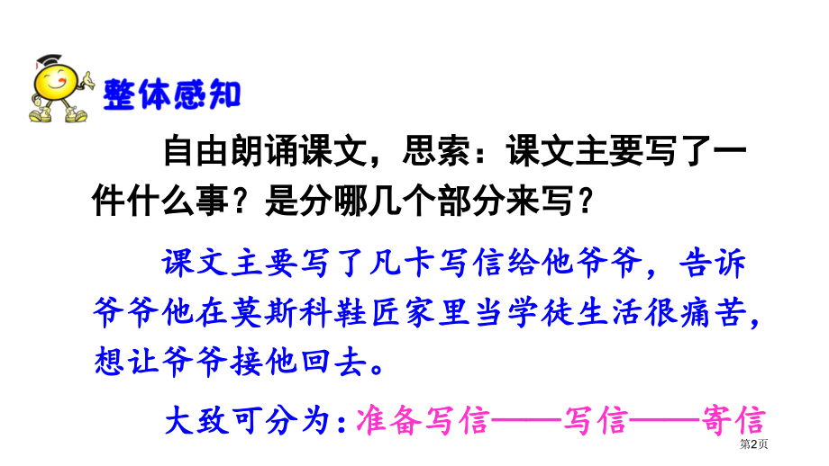 15-人教版六年级语文下册凡卡第二课时市公开课金奖市赛课一等奖课件.pptx_第2页