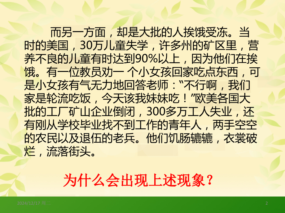 空前严重的资本主义经济危机.ppt_第2页