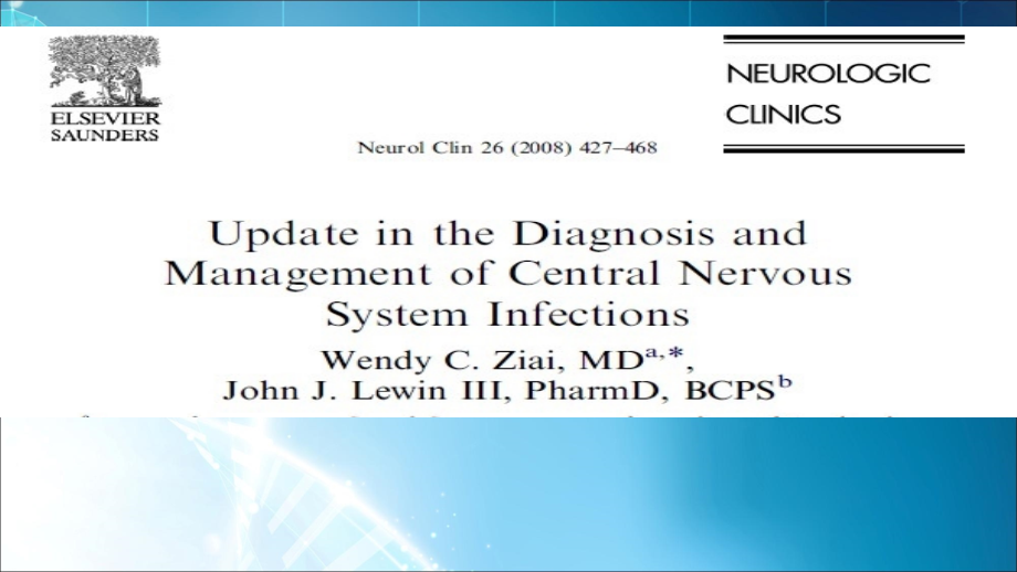 中枢神经系统感染的诊断和治疗.ppt_第2页