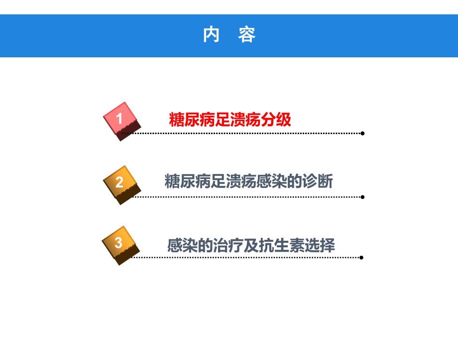 糖尿病足分级、溃疡感染的诊断及抗生素选择教学内容.ppt_第2页